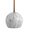 Jonathan Y Miami 29" Minimalist Resin/Metal LED Table Lamp, Gold/White JYL3065A - alternate 8