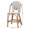 Bali & Pari Genica Classic French Two-Tone Black and White Weaving and Natural Rattan 2-Piece Counter Stool Set 251-2PC-13958-ZORO - alternate 8