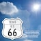 Signmission Texas Route Marker Shield Sign Us 66, 4 inch X 4 inch, Vinyl Decal, 5PK SHI-D-5PACK-4-466 - alternate 4