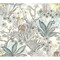 York Wallcoverings Flowering Desert Black Wallpaper ON1611 - alternate 1