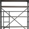 Homeroots 94" Brown Metal and Wood Four Tier Ladder Bookcase 380589 - alternate 5