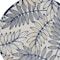 Homeroots 5' Navy Blue And Ivory Round Botanical Leaves Indoor Outdoor Area Rug 546653 - alternate 8