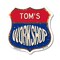 Signmission Tom's Workshop, 18 Inch X 18 Inch, Plastic Sign SHI-P-18-489-TOM - alternate 1