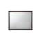 Homeroots 35" Espresso Wood Mounted Dresser Mirror 285864 - alternate 1