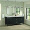 James Martin Vanities Myrrin 72'' D Vanity, Carbon Oak w/ Victorian Sil Silestone Top w/FreePower Wireless Charger 485-V72-CBO-FVSL - alternate 9