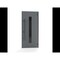 Vdomdoors Front Exterior Prehung Steel Door Ronex0130 Grey 96 2 Sidelight Exterior Windows Sidelites Entry RONEX0130EXD-GRE-W16+36+16xH96-RH-I - alternate 7