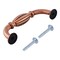 Brixwell Blythe Traditional Kitchen Cabinet Pull Brushed Copper BXB22255BC - alternate 4