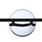 Jonathan Y Caleb 18" 2-Light Contemporary Transitional Iron/Glass LED Vanity Light, Chrome/Black JYL9057A - alternate 7