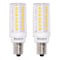 Bulbrite 60w Equivalent Dimmable Clear Mini T6 Candelabra Screw Base (E12) LED Mini Light Bulb, 3000K, 2PK 862143 - alternate 1