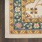 Homeroots 4' X 6' Ivory And Gold Floral Indoor Outdoor Area Rug 572549 - alternate 9