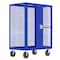 Valley Craft Security Cart, 2000 lb Capacity, 30 in W x 63 in L x F89059VCBL - alternate 1