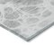 Homeroots 5' X 8' Gray Silver And Ivory Nautical Washable Indoor Outdoor Area Rug 581504 - alternate 7