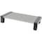 Kantek Monitor Riser MDF and Steel, Gray and Black 19.1" Wide MS730 - alternate 1