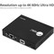 Siig HDMI 2.0 OVER IP RECEIVER, RECEIVES 4K60HZ VIDEO OUTPUT VIA CAT6 CABLE IP NETWOR CE-H25C11-S1 - alternate 6