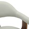Leisuremod Modern Wooden Dining Chair, Walnut Color Frame in Grey, Brivo Collection BC22GR - alternate 6