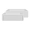 Whitehaus Collection 36 in Reversible Single Bowl Fireclay Kitchen Sink with Grid WHRP3618-W - alternate 1