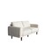 Homeroots 79" Beige Fabric Solid Wood Sofa 674604 - alternate 8
