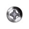 Auveco 10 x 3/4in Phillips Oval Head Tapping Screw Chrome, 100PK 2728 - alternate 2