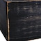 Homeroots 7in Black Wood Wall Mounted Floating Shelf With LED Light 399702 - alternate 5