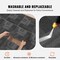 Vevor Carpet Tile Floor 24pcs Squares w/Padding Attached 20"x 20"Mixed Gray, 4PK DC126-04 - alternate 6