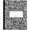 Roaring Spring Wide Ruled Flexible Cover Composition Book, 85 x 7 48 Sheets, Black Marble, Black ROA77333 - alternate 1