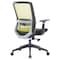 Leisuremod Ingram Office Task Chair with Adjustable Armrests and Swivel and Tilt, Green IO20G - alternate 10