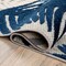 World Rug Gallery Vicenza Tropical Floral Indoor/Outdoor Area Rug 2 ft x 3 ft Navy 8011NAVY2X3 - alternate 4