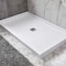 Anzzi Alexander 60 in. L x 36 in. W Alcove Shower Pan Base w/ Center Drain in Glossy White Marine Acrylic SB-AZ106C - alternate 9