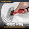 Powertec 6-1/2in Stainless Steel Bucket Scoop, Drywall Tapping Repair Tool, 1 PK  (72179) 72179 - alternate 8