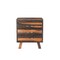 Homeroots Three Piece Dark Brown Solid Wood Bedroom Set 552145 - alternate 10