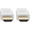 Tripp Lite HIGH-SPEED HDMI 4K CABLE WITH DIGITAL VIDEO AND AUDIO, ULTRA HD 4K X 2K 30 HZ M P568-025-WH - alternate 4