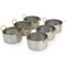 Martha Stewart 6 Piece Mini Vintage Circular Dutch Oven Set with Brass Handle 80658.01 - alternate 9