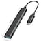 Sanoxy USB-C Type C to USB 3.0 4 Port Hub Splitter-Black PPT-203691739353-BK - alternate 3