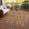 Homeroots 8' X 10' Beige Taupe And Gold Tribal Washable Indoor Outdoor Area Rug 615395 - alternate 9