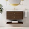 James Martin Vanities Allamari 36" Single Vanity, Sable w/ 3 CM White Zeus Silestone Top D640-V36-SBL-WWZ - alternate 9