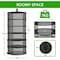 Ipower YSSOA 6 Layer 24in Herb Drying Rack, Hanging Dry Mesh Folding Basket Dryer with Opendoor and Hook f GLDRYROPEND2L6 - alternate 8