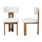 Baxton Studio Kyren Modern Cream Boucle 2-Piece Dining Chair Set 256-2PC-13792-ZORO - alternate 8