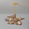 Corbett Lighting Cardiff Semi Flush in Vintage Gold Leaf 515-08-VGL - alternate 3