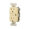 Eaton Wiring Devices Eaton Tamper and Weather-Resistant GFCI Receptacle, 125 V, 15 A, NEMA: NEMA 5-15R, Back, Side Wiring TWRGF15V - alternate 6