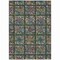 Homeroots 3' X 5' Fern Green Purple And Teal Blue Medallion Washable Indoor Outdoor Area Rug 589266 - alternate 9