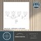 Vaxcel Bellwood 21.75 in 3-Light Traditional Black Bathroom Vanity Fixture, Glass Shade W0519 - alternate 6