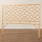 Bali & Pari Kalcya Bohemian Natural Rattan King Size Standalone Headboard 251-13860-ZORO - alternate 6