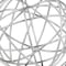 Homeroots 7" X 7" X 7" Silver Large Wire Sphere 354743 - alternate 5