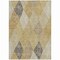 Homeroots 10' X 14' Wheat Taupe And Ivory Argyle Washable Indoor Outdoor Area Rug 613746 - alternate 9