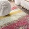 Jonathan Y Contemporary POP Modern Abstract Vintage Cream/Pink 5 ft. x 8 ft. Area Rug CTP105B-5 - alternate 8