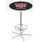 Holland Bar Stool Co 42" Chrome Valdosta State Pub Table, 36" dia. Top L216C4236ValdSt - alternate 1