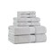 Arkwright Home Egyptian Cotton 6pc Towel Set Light Grey - 1 Set P-EGYP-SET-LGY - alternate 1