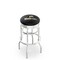 Holland Bar Stool Co 25" Chrome 2-Ring Wright State Swivel Bar Stool, Accent Ring L7C3C25WrtStU - alternate 1