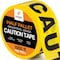 Xpose Safety Caution Tape, PVC, Caution, High Visibility Yellow, 3 in W., 1000 ft L., Half Pallet (480 pk) PCT-HP480-X - alternate 1