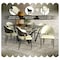 Leisuremod Aria Modern Dining Chair in Leather and Iron Legs with Curved Back in Taupe AC45TP - alternate 10